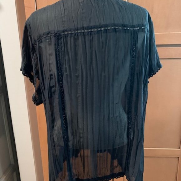 Embroidered Top for Layering - Picture 2 of 2